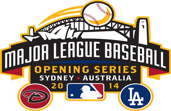 MLB Opening Day 2014 Special Event Logo DIY iron on transfer (heat transfer)